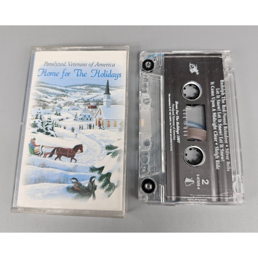 Home for the Holidays Cassette Promo Paralyzed Veterans of America 1997